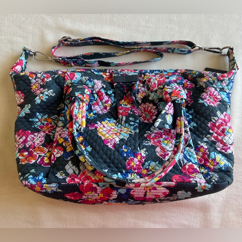Vera Bradley Multicolor Floral Quilted Shoulder Bag